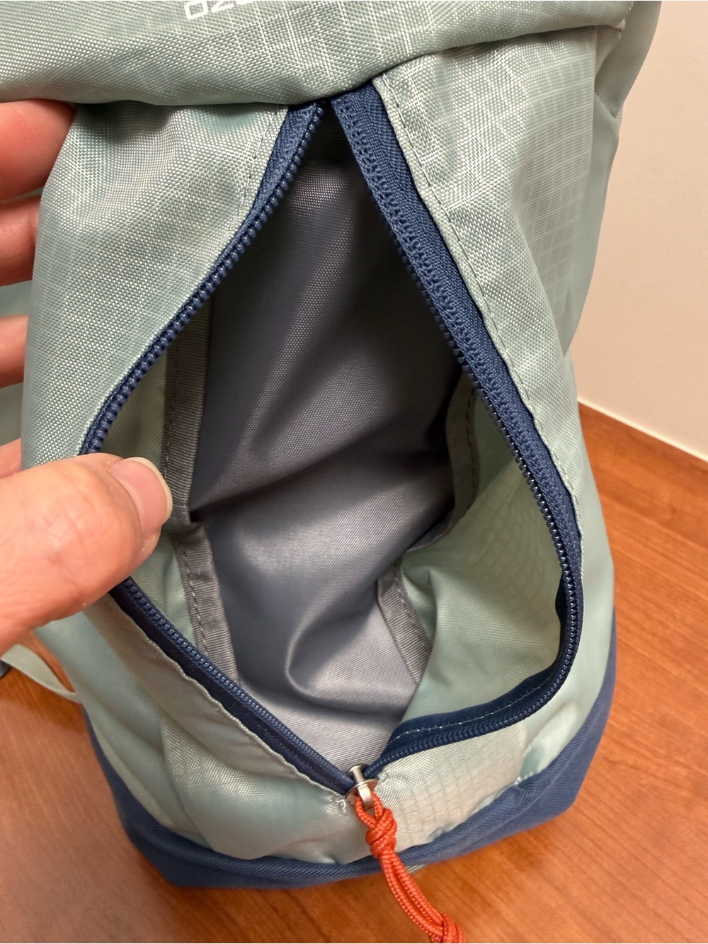 Ozark Trail 10 Liter Day Pack, Light Green, Embossed Fabric for Adults or Kids - Picture 4 of 6